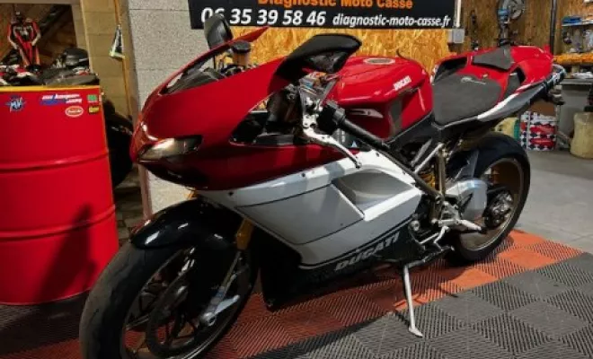 DUCATI 1098 S TRICOLORE 2008, Saint-Étienne, Diagnostic Moto Casse