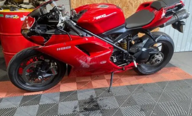 DUCATI 1198, Saint-Étienne, Diagnostic Moto Casse