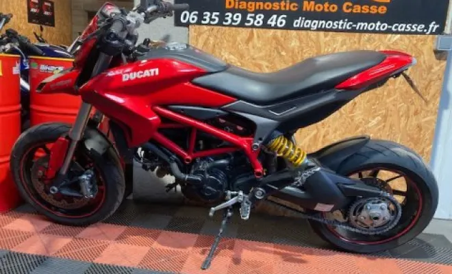 DUCATI 821 HYPERMOTARD 2013, Saint-Étienne, Diagnostic Moto Casse