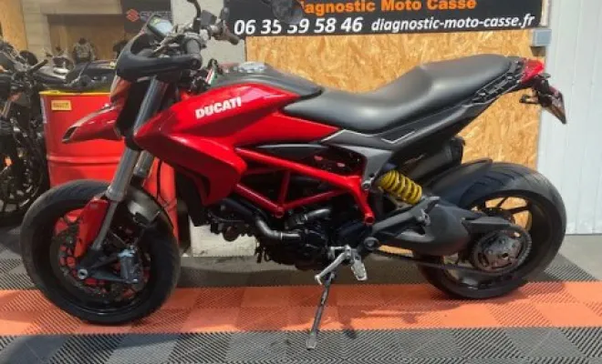 DUCATI 821 HYPERMOTARD 2014, Saint-Étienne, Diagnostic Moto Casse
