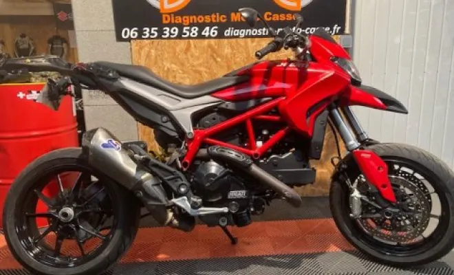 DUCATI 821 HYPERMOTARD 2014, Saint-Étienne, Diagnostic Moto Casse