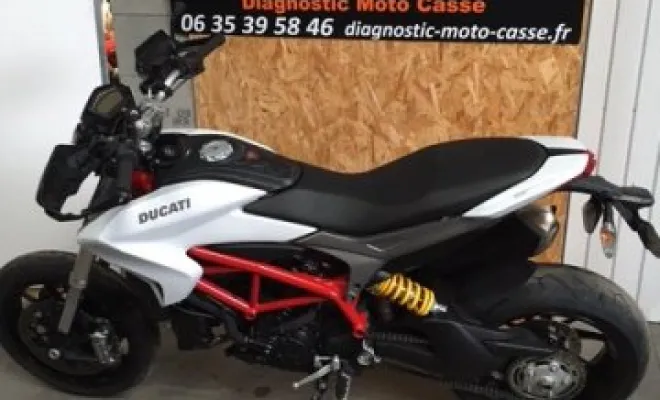 Ducati 939 hypermotard 2017, Saint-Étienne, Diagnostic Moto Casse