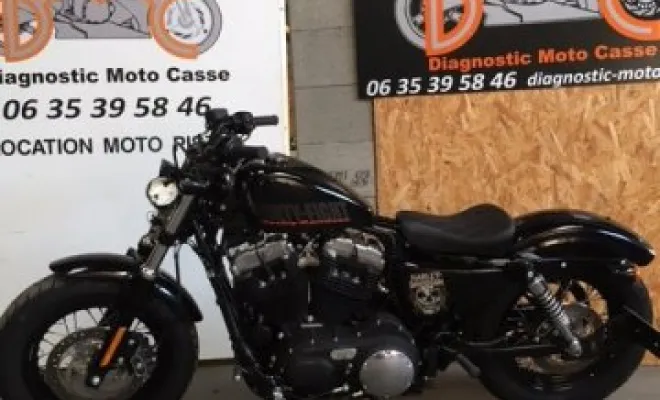 Harley Davidson 1200 Sportster 2014 forty eight, Saint-Étienne, Diagnostic Moto Casse