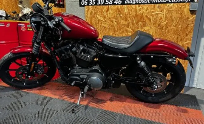 HARLEY SPORSTER 883 IRON 2019, Saint-Étienne, Diagnostic Moto Casse
