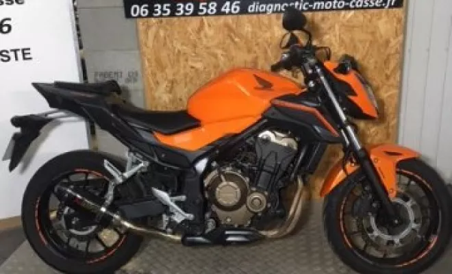 HONDA CB500F 2016 ABS, Saint-Étienne, Diagnostic Moto Casse