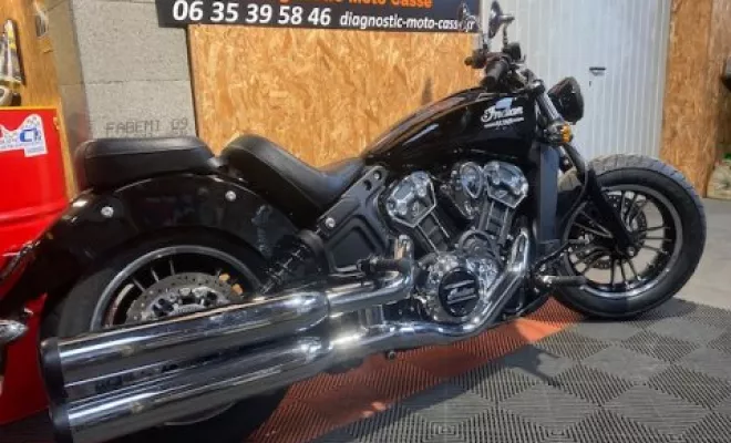 INDIAN 1133 SCOUT 2021, Saint-Étienne, Diagnostic Moto Casse