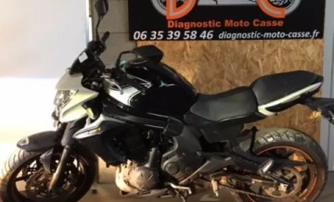 Kawasaki er6 2016, Saint-Étienne, Diagnostic Moto Casse