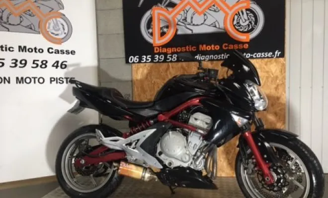 Kawasaki er6 n 2008, Saint-Étienne, Diagnostic Moto Casse