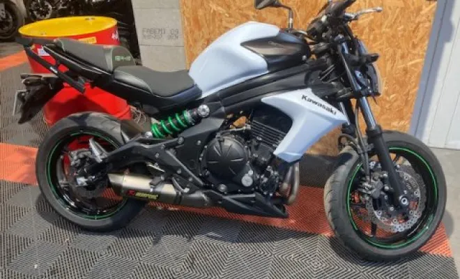 Kawasaki ER6N 2015, Saint-Étienne, Diagnostic Moto Casse