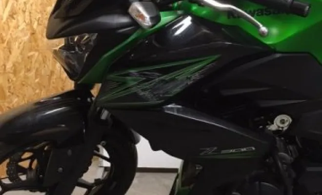 Kawasaki z 300 2015, Saint-Étienne, Diagnostic Moto Casse