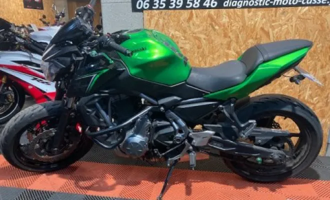 KAWASAKI Z650 2018, Saint-Étienne, Diagnostic Moto Casse