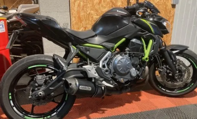 KAWASAKI Z650 2018, Saint-Étienne, Diagnostic Moto Casse