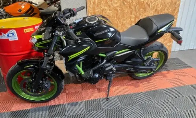 Kawasaki Z650 2021, Saint-Étienne, Diagnostic Moto Casse