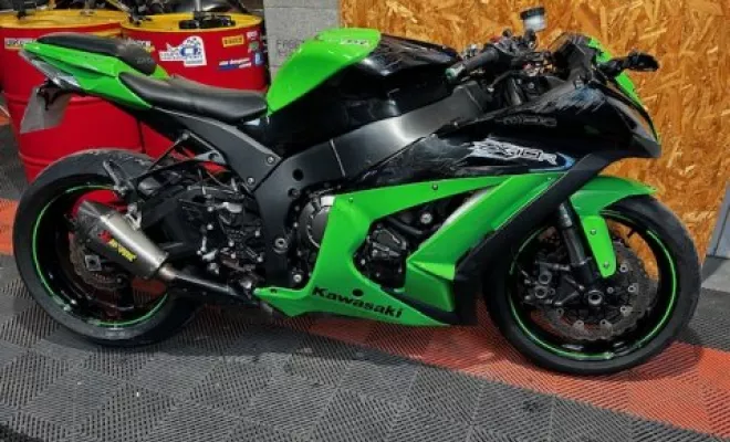 KAWASAKI ZX10R 2014, Saint-Étienne, Diagnostic Moto Casse