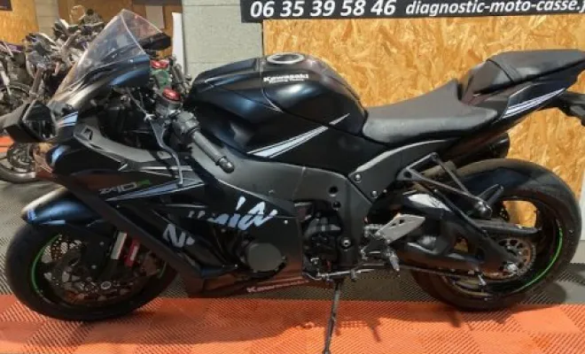 KAWASAKI ZX10R 2016 ABS, Saint-Étienne, Diagnostic Moto Casse