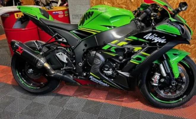 KAWASAKI ZX10R 2019, Saint-Étienne, Diagnostic Moto Casse