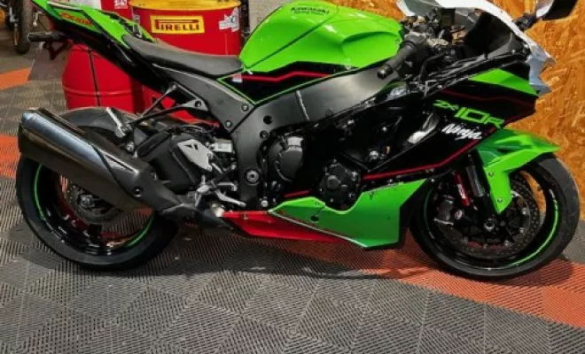KAWASAKI ZX10R 2021, Saint-Étienne, Diagnostic Moto Casse