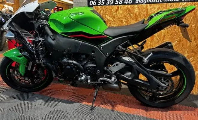 KAWASAKI ZX10R 2021, Saint-Étienne, Diagnostic Moto Casse