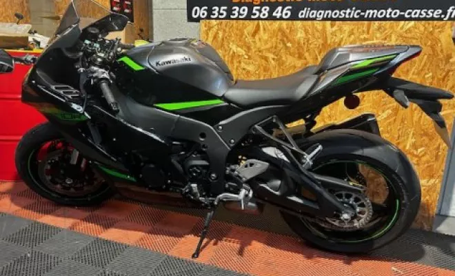 KAWASAKI ZX10RR 2024, Saint-Étienne, Diagnostic Moto Casse