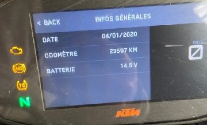 KTM 790 DUKE 2021, Saint-Étienne, Diagnostic Moto Casse
