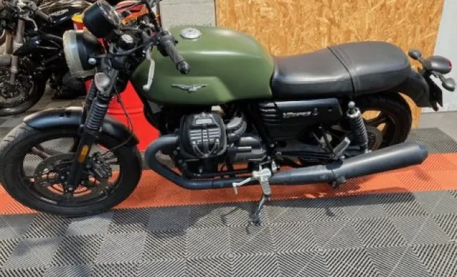 MOTO GUZZI V7 STONE 3 bridée A2, Saint-Étienne, Diagnostic Moto Casse