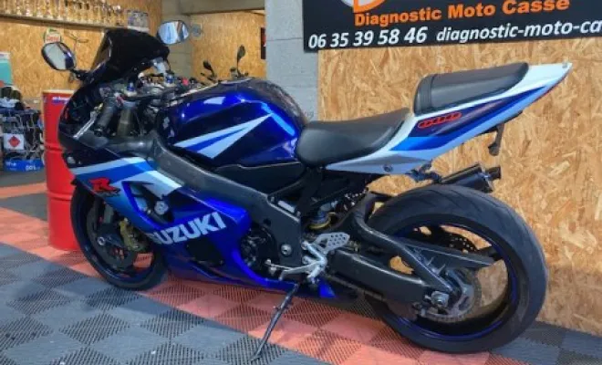SUZUKI 600 GSXR 2005, Saint-Étienne, Diagnostic Moto Casse