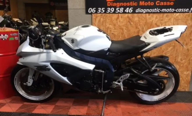 Suzuki 600 GSXR 2011, Saint-Étienne, Diagnostic Moto Casse