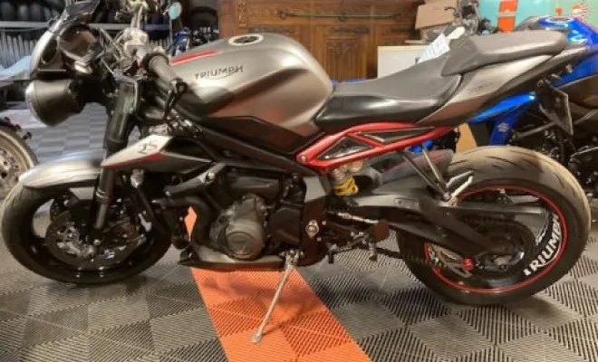 TRIUMPH 765 RS 2017, Saint-Étienne, Diagnostic Moto Casse