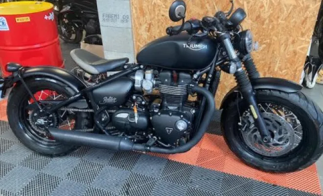 TRIUMPH 1200 BOBBER 2018, Saint-Étienne, Diagnostic Moto Casse