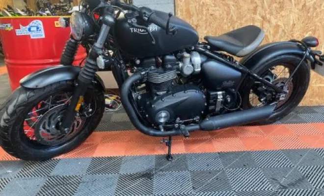 TRIUMPH 1200 BOBBER 2018, Saint-Étienne, Diagnostic Moto Casse