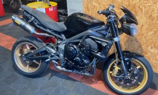Triumph 675 street triple R 2011, Saint-Étienne, Diagnostic Moto Casse