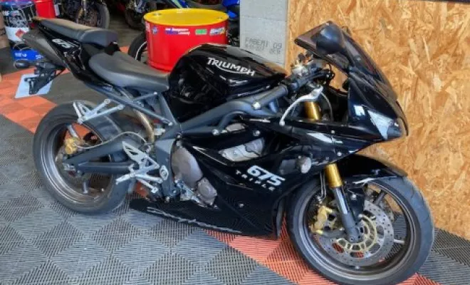 Triumph 675 Daytona 2008, Saint-Étienne, Diagnostic Moto Casse