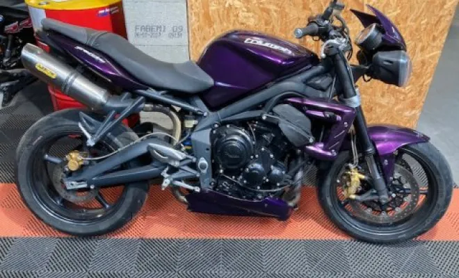 Triumph 675 street triple R 2012, Saint-Étienne, Diagnostic Moto Casse