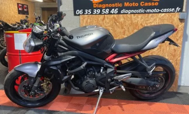TRIUMPH 675 STREET TRIPLE R 2015, Saint-Étienne, Diagnostic Moto Casse