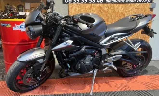 TRIUMPH 765 RS 2017, Saint-Étienne, Diagnostic Moto Casse