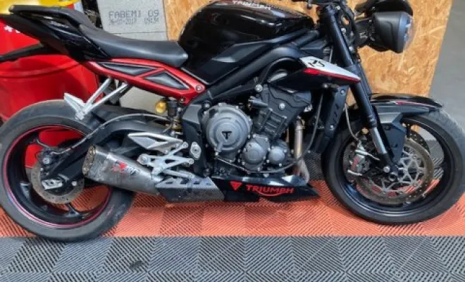 TRIUMPH 765 RS 2017, Saint-Étienne, Diagnostic Moto Casse