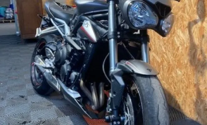 TRIUMPH 765 RS 2017, Saint-Étienne, Diagnostic Moto Casse