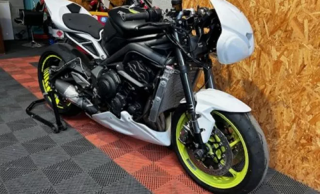 TRIUMPH 765 RS 2020 PISTE, Saint-Étienne, Diagnostic Moto Casse