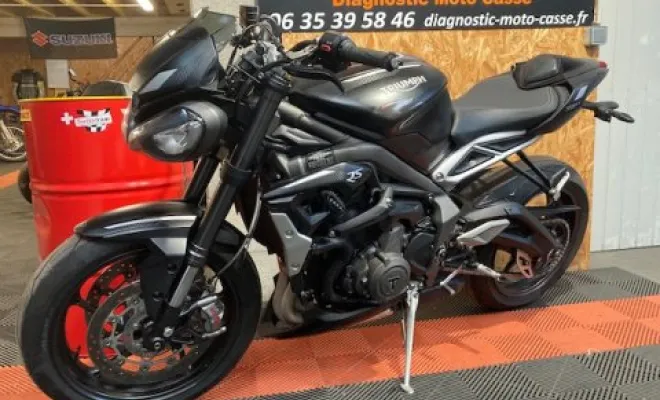 TRIUMPH 765 RS 2020, Saint-Étienne, Diagnostic Moto Casse