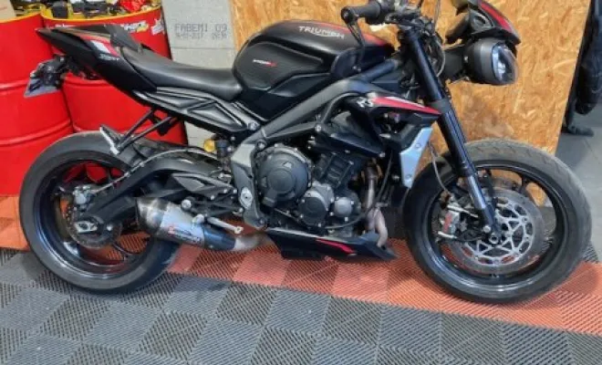 TRIUMPH 765 RS 2020, Saint-Étienne, Diagnostic Moto Casse