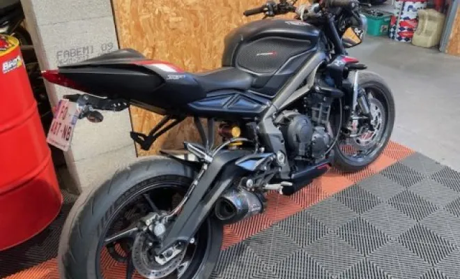 TRIUMPH 765 RS 2020, Saint-Étienne, Diagnostic Moto Casse