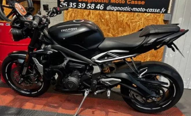 TRIUMPH 765 RS 2022, Saint-Étienne, Diagnostic Moto Casse