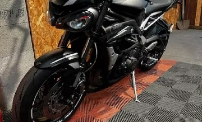 TRIUMPH 765 RS 2022, Saint-Étienne, Diagnostic Moto Casse