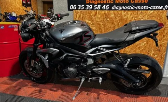 TRIUMPH 765 RS 2022, Saint-Étienne, Diagnostic Moto Casse
