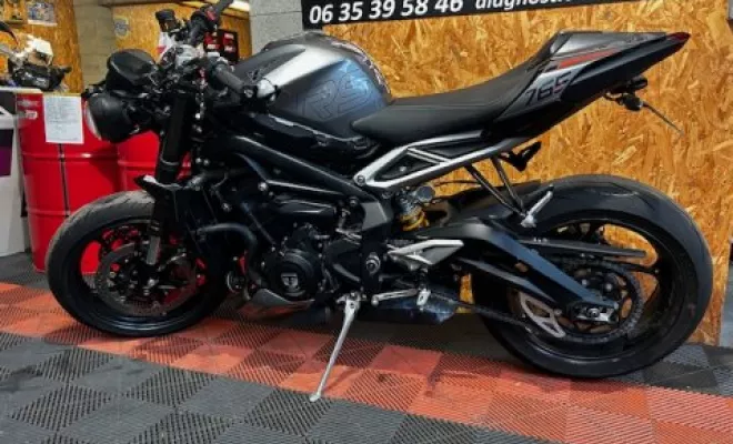 TRIUMPH 765 RS 2023, Saint-Étienne, Diagnostic Moto Casse