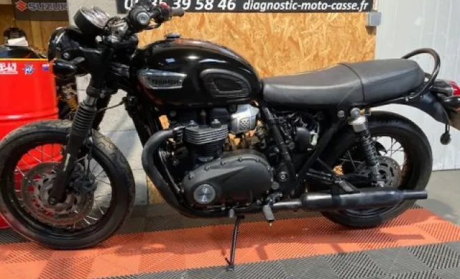 TRIUMPH BONNEVILLE T100 BLACK, Saint-Étienne, Diagnostic Moto Casse