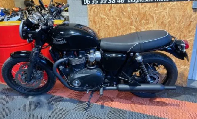 TRIUMPH BONNEVILLE T120 BLACK 2016, Saint-Étienne, Diagnostic Moto Casse