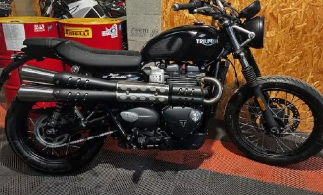 TRIUMPH SCRAMBLER 900 2017, Saint-Étienne, Diagnostic Moto Casse