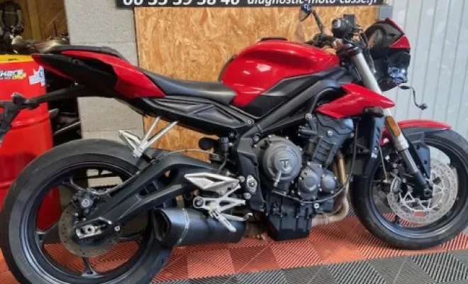 TRIUMPH STREET TRIPLE 660 S A2 2019, Saint-Étienne, Diagnostic Moto Casse