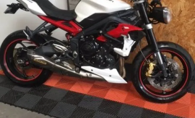 Triumph street triple R 2013 abs, Saint-Étienne, Diagnostic Moto Casse